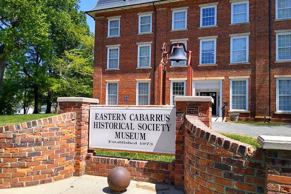 Eastern Cabarrus Historical Society is located in Mount Pleasant, NC.